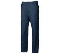 Pantalones de combate MFH US BDU Reinforced Hombre Militar Outdoor Trabajo Azul
