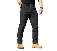 Pantalones de Combate para Hombres Pantalones de Carga tácticos Militares de la Ciudad Pantalones de ejército con múltiples Bolsillos elásticos