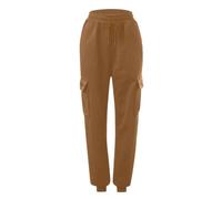 Pantalones de correr de cintura alta con bolsillos, pantalones cargo con cordón para mujer, pantalones holgados y anchos, leggings de forro polar, pantalones de chándal de pierna recta, pantalones