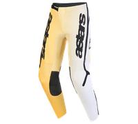 Alpinestars Fluid Apex Pantalones de motocross, negro-amarillo, tamaño 32 para Hombres