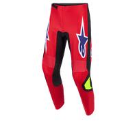 Alpinestars Fluid Grid, pantalones textiles 40 male Rojo/Negro/Lila/Amarillo Neón