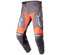 Alpinestars Racer Hoen Pantalones de motocross, gris-naranja, tamaño 32