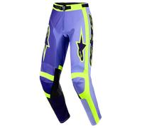 Alpinestars Racer Portl, pantalones textiles 38 male Lila/Amarillo Neón/Negro