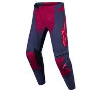 Alpinestars Stella Techstar Swan Pantalones de motocross femeninos, Rojo/negro/gris, Talla 32