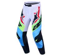 Pantalones de Cross Alpinestars Supertech Dyna Lila Claro/Verde Flúor/Negro38 Lila Claro,Verde Flúor,Negro