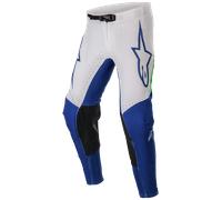 Pantalones de Cross Alpinestars Supertech Risen Marte Azul Ray/Blanco/Verde Flúor38 Azul Ray,Blanco,Verde Flúor