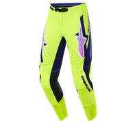 Pantalones de Cross Alpinestars Supertech Vista Amarillo/Violeta/Negro40 Amarillo,Violeta,Negro