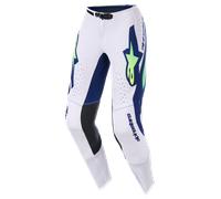 Alpinestars Supertech Vista, pantalones textiles 32 male Gris Claro/Amarillo Neón/Verde/Azul