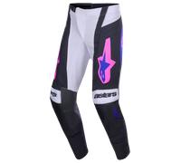 Pantalones de Cross Alpinestars Techstar Knif Negro/Gris/Púrpura30 Negro,Gris,Púrpura