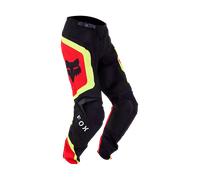 FOX 180 Ballast Pantalones de motocross, negro-rojo, tamaño 28 para Hombres