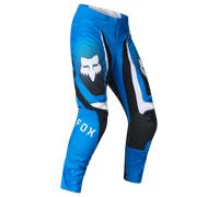 FOX 180 Frame Pantalones de motocross, Azul, Talla 34