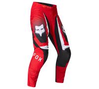 FOX 180 Frame Pantalones de motocross, rojo, Talla 38