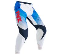 Pantalones de Cross FOX 360 Fade Blanco/Azul36 Blanco,Azul