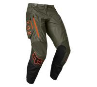 FOX Legion Air Kovent Pantalones motocross, verde, tamaño 28