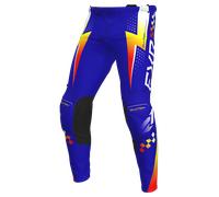 FXR Clutch Pro Pantalones de motocross, rojo-azul-amarillo, tamaño 36 para Hombres