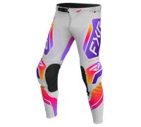 Pantalones de Cross FXR Podium 26 Niño Gris/Violeta/Tang24 Gris,Violeta,Tang