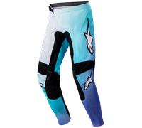 Alpinestars Stella Fluid Pantalones de motocross para damas, negro-turquesa, tamaño 30 para Mujer
