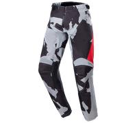Pantalones de Cross Niño Alpinestars Racer Tactical Camuflaje Camuflaje Gris Cast / Rojo Mars22 Camuflaje Gris Cast,Rojo Mars