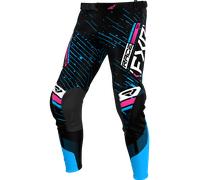 Pantalones de Cross Niño FXR Podium Negro/Cian/Rosa34 Negro,Cian,Rosa