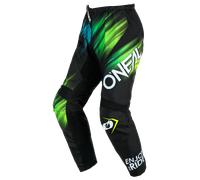 Pantalones de Cross O'Neal Element Voltage Negro/Verde36 Negro,Verde