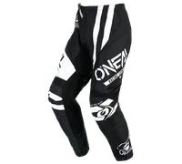 Oneal Element Warhawk Pantalones de motocross negro/blanco, negro-blanco, tamaño 32 para Hombres