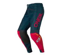 Oneal HARDWEAR SWIPE Pantalones de motocross, rojo-azul, tamaño 32 para Hombres