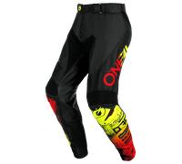 Pantalones de Cross O'Neal Mayhem Scarz Negro/Rojo30 Negro,Rojo