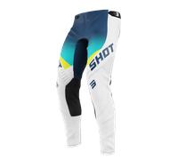 Shot Aerolite HVA Pantalones de motocross, azul, tamaño 32 para Hombres