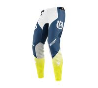Shot Aerolite Husqvarna Limited Edition 2025 Pantalones de motocross, blanco-azul-amarillo, tamaño 34 para Hombres