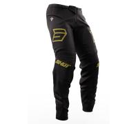 Shot Devo Army Pantalones de motocross, negro-oro, tamaño 28