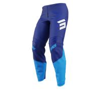 Shot Draw Private Pantalones de motocross, azul, tamaño 32 para Hombres