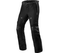 Revit Valve H2O Pantalones de cuero para motocicleta, negro, tamaño 52 para Hombres