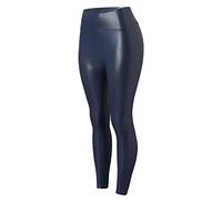 Pantalones de cuero para mujer de cintura alta, leggings de cintura alta para mujer, pantalones casuales sueltos, holgados, anchos, pantalones térmicos holgados, pantalones de chándal para