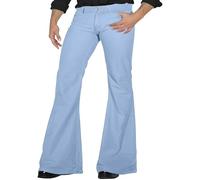 Pantalones de Discoteca de los 70 para Hombre, Pantalones Vaqueros Acampanados para Hombre, Vaqueros Vintage los años 60 y 70 Hombre.