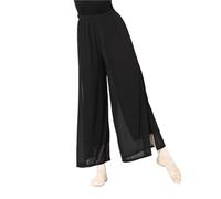 Pantalones de Entrenamiento de Danza Pantalones De Ballet For Mujer, Pantalones Deportivos For Fitness, Pantalones De Yoga, Pantalones De Pierna Ancha, Pantalones Largos De Malla De Doble Capa For Cor