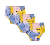 Pantalones de entrenamiento imprescindibles para niñas pequeñas, reutilizables, divertidos, lobo del Nilo, coloridos calzoncillos de entrenamiento debajo de la ropa