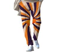 Pantalones de entrenamiento largos para hombre, pantalones largos de Halloween con goma elástica, pantalones de softshell con cordón y bolsillos, pantalones de tiempo libre, estampado de calabaza