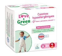 Pantalones de entrenamiento Love & Green talla 4 (8-15 kg) hipoalergénicos x 32