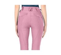 Pantalones De EquitacióN Pantalones de equitación for Mujer, calzas ecuestres con Asiento Completo Silicona, Mallas Deportivas competición para EquitacióN(Pink,L)
