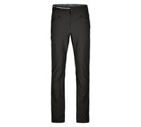 ORTOVOX Pantalón de senderismo softshell Brenta para hombre negro | XL