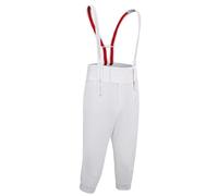 Pantalones De Esgrima, Equipo De Esgrima 450N, Pantalones Cortos De Protección for Entrenamiento (aptos for Florete, Espada Y Sable) Unisex, Tejido Ice Silk.(36#,Left-handed)