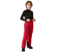Pantalones de esquí para niños Dare2Be Outmove II 30K con tirantes rojo 116