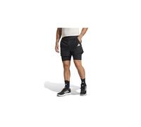 Pantalones de fitness adidas gym+ 2in1 short hombre negro L