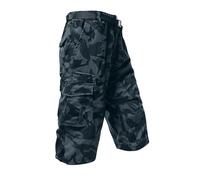 Pantalones de Fitness para Hombres Bolsillos Seguros con Botones/Cremallera Anti-Arrugas y fácil de cuidar no se deforma con Lavados Sencillos de Mantener en Buen Estado（Camuflaje；XXL）_1