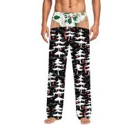 Pantalones de Hombre con Estampado gráfico Divertido, Cintura elástica y pi | Cadenas Para Pantalones Hombre Azul Mallas Negra Camuflaje Fitness Moño Roja Americanos Ofertas Chicos Normales