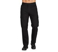 Pantalones de hombre Mil-Tec BW negros pantalones tácticos militares de comba...