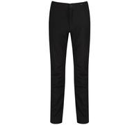 Regatta Fenton Pantalón Tejido Softshell Impermeable Trousers, Hombre, Black, 42"