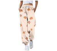 Pantalones de lino para mujer, camuflaje, cintura elástica, escalada, a cuadros, cargo, atléticos, para viajes, a la moda, bordados, yoga, esmoquin, blanco, M