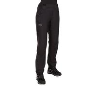 Pantalones de lluvia Kilpi Alpin para mujer, negros 36(S) Black