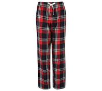 Pantalones De Lounge De Algodón A Cuadros Rojos Verdes O Blancos Para Damas